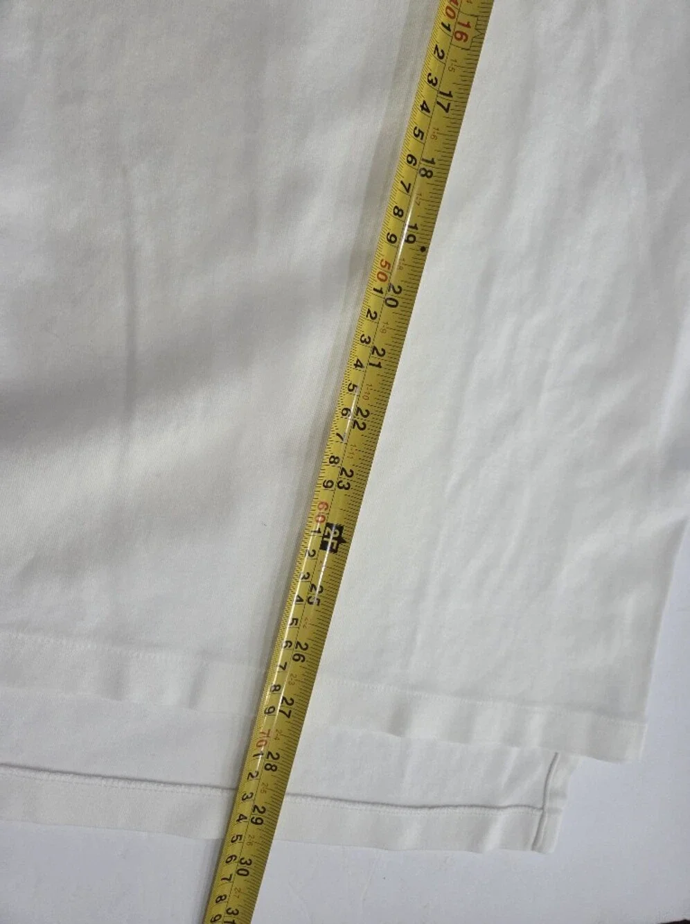Ralph Lauren White Short-Sleeve Polo with Navy Pony Sz.L